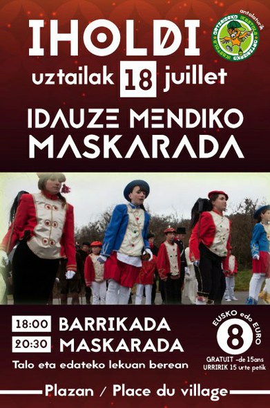 Idauze Mendiko Maskarada Iholdin