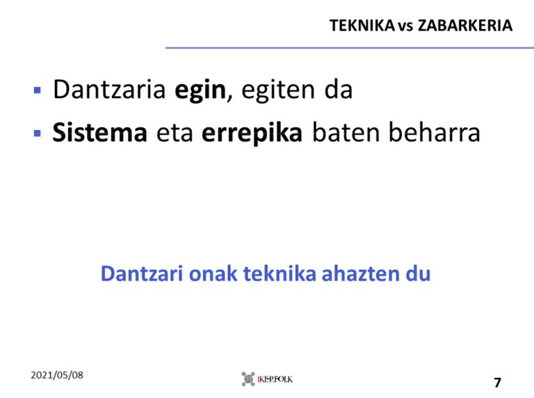 Iñaki Arregi estiloa aurkezpena