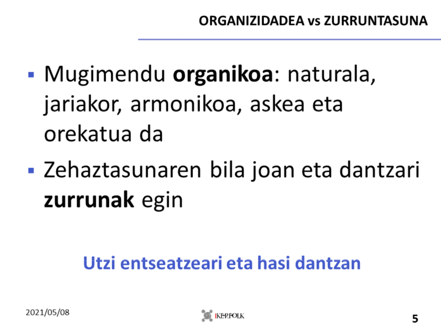 Iñaki Arregi estiloa aurkezpena