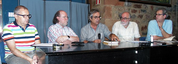 Joaquin Diaz, Mario Correia eta Juan Mari Beltran 2016