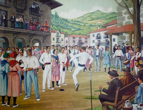 Jose Arrue aurreskua koadroa