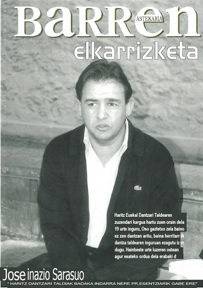Jose Inazio Sarasuari elkarrizketa Barren astekarian 2000