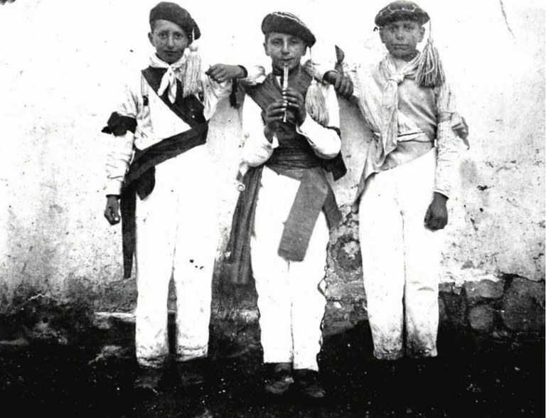 Kaskarotak, Ainhoa, 1950eko hamarkada.