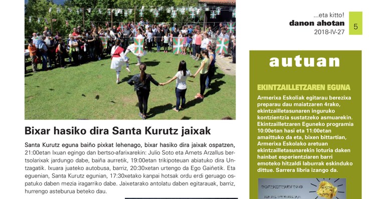 Kezka etakitto aldizkarian 2018-04-27 05 Santa kurutz Kezka etakitto aldizkarian 2018-04-27 05 Santa kurutz