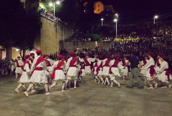 Kezka, San Juan soka-dantza 2015: Kalejira zubiak