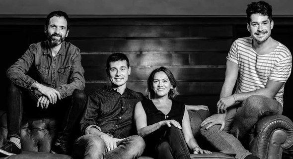  Arkaitz Miner, Jon Maia, Mireia Gabilondo eta Xabi Bandini eta Gauekoak, Kukai. Argazkia: Imanol Quilez