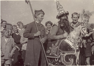 Lajkonik argazki zaharra Lajkonik argazki zaharra