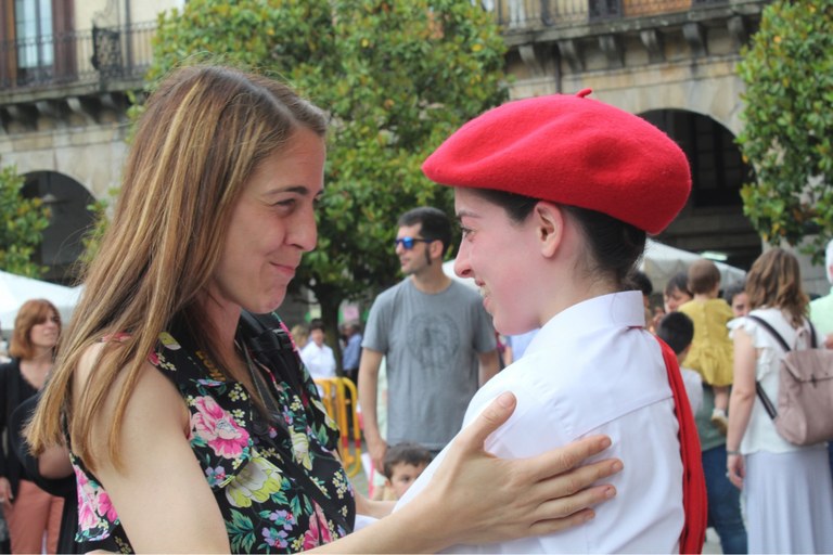 Maite Irizar eta Ane Irazabal