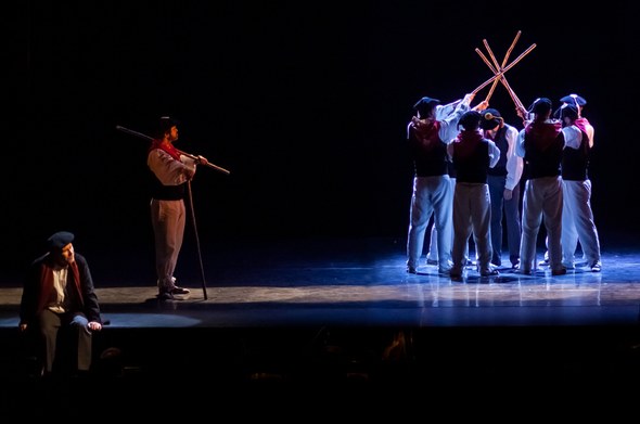 Martin Zalakain 2017 Santa Kruz-en kuadrilla eta On Pio IZ