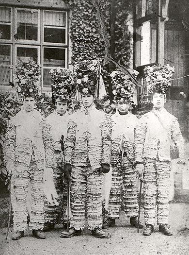 Mummers-ak 1880-1885