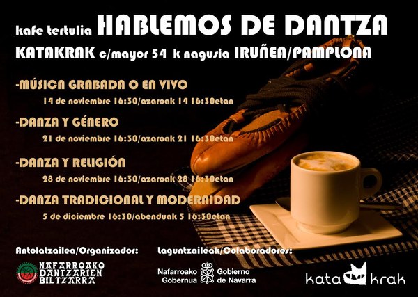 Nafarroako Dantzarien Biltzarra: Kafe tertuliak