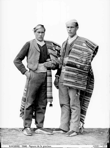 Nafarroako ordezkariak, Madril, 1878. Argazkia: Jean Laurent Minier