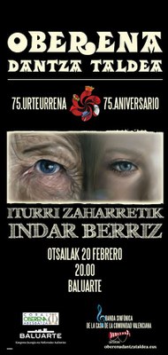 Oberena 75 urteurrena Iturri zaharretik afitxa