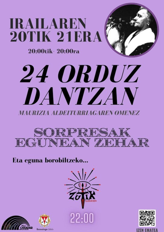 Ortzadar 24 orduz dantzan Ortzadar 24 orduz dantzan