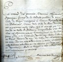 1820ko Eltziegoko festetan dultzaineroei egindako ordainketaren agiria