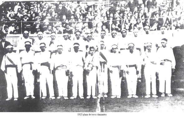 Ruiloba danzantes danza de la lanza 1925 Ruiloba danzantes danza de la lanza 1925