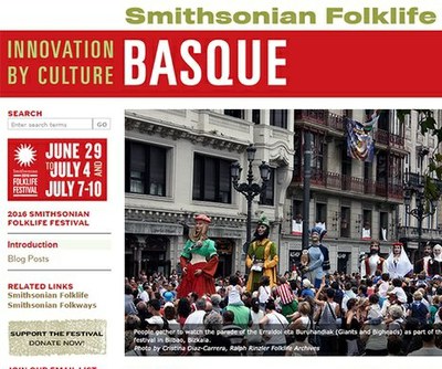 Smithsonian 2016 Basque Innovation