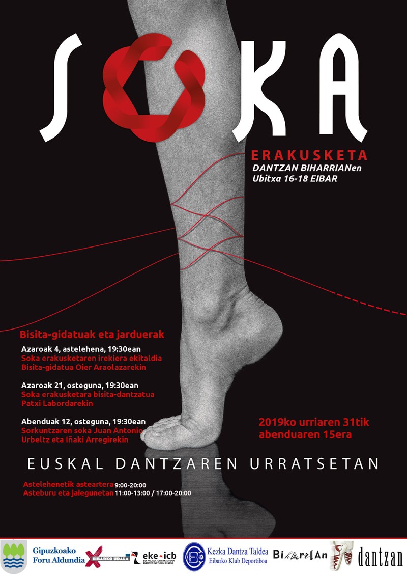 Soka erakusketa Eibarren afitxa