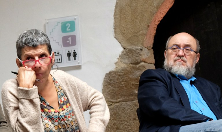 Terexa Lekunberri eta Thierry Truffaut Terexa Lekunberri eta Thierry Truffaut