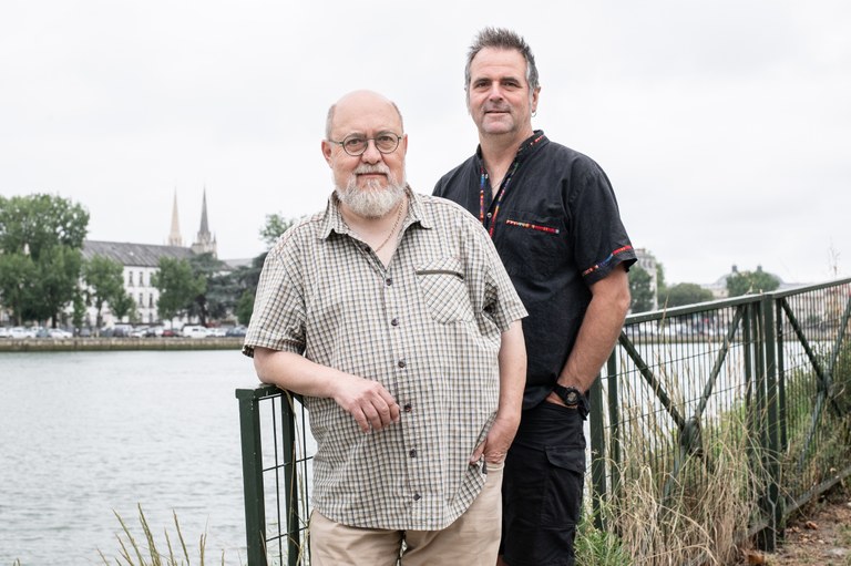 Thierry Truffaut eta Patxi Beltzaiz