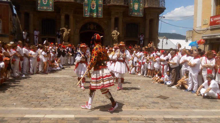 Trokeo-dantzak Iruñea