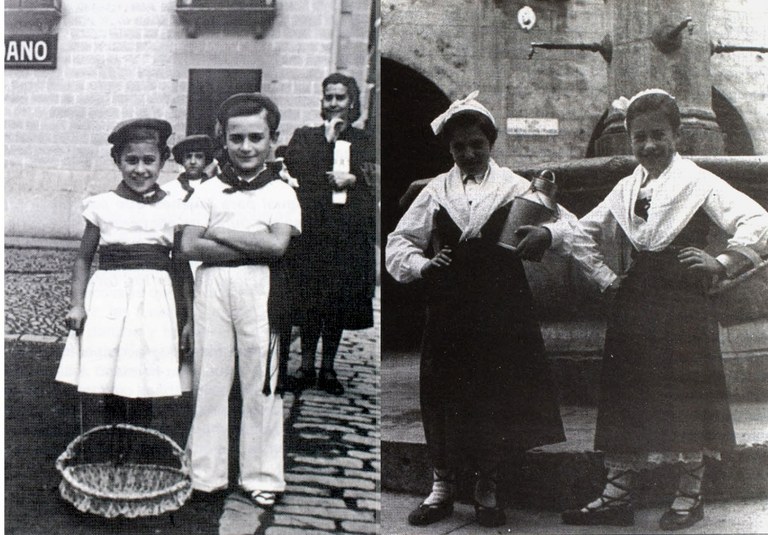 Txaro Garate umetako argazkiak