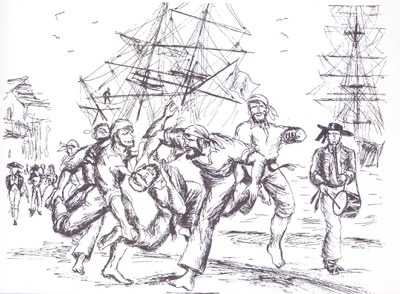 Vascos y trajes. Lekeitioko bizarrak erretia