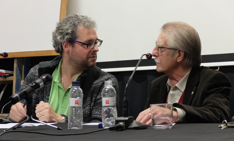 Xabier Etxabe eta Juan Antonio Urbeltz