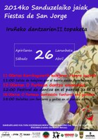 Iruñeko dantzarien II. topaketa Sanduzelaiko jaietan Iruñeko dantzarien II. topaketa Sanduzelaiko jaietan