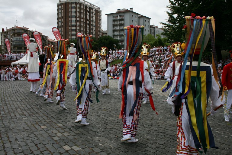 Iruñeko sanferminetako dantza ekitaldiak 2017