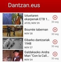 Telebistan ikus daiteke dantzan.eus kanala JarriON aplikazioarekin Telebistan ikus daiteke dantzan.eus kanala JarriON aplikazioarekin