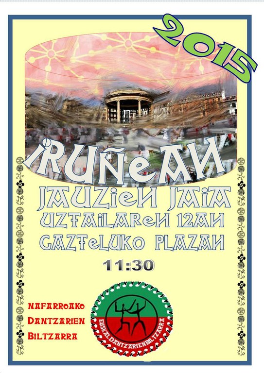 Jauzien Jaia antolatuko dute Iruñean uztailaren 12an