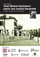 Guilcherrek euskal dantzari egindako ekarpenak eskertzeko jardunaldia Guilcherrek euskal dantzari egindako ekarpenak eskertzeko jardunaldia