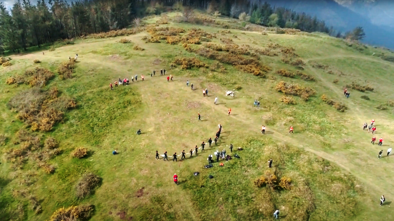 Jondane Johaneren dantza Betzulatik Larrunera