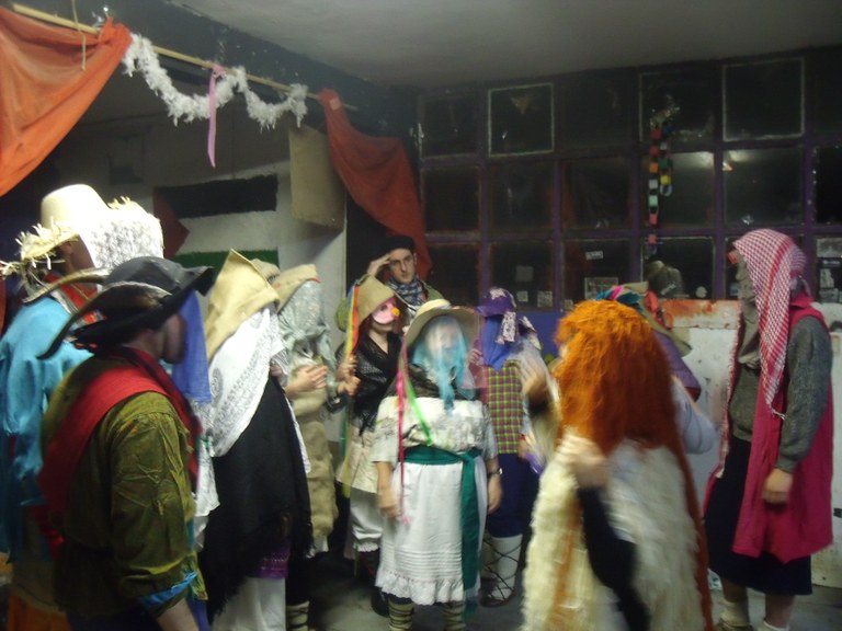 Las Carrascoliendas: Trapagarango gerra aurreko inauteri herrikoia berriz kalean