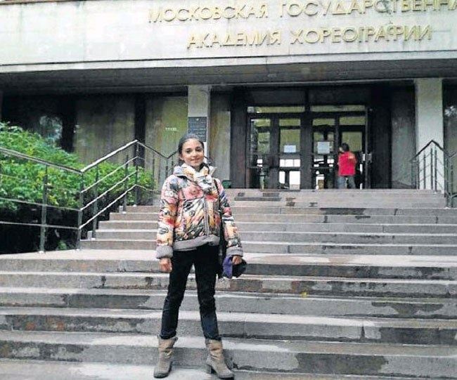 Nerea Barrondo Moskuko Bolshoi Balletaren eskolan onartu dute