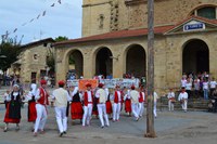 Neskek Iurretako San Migel egunean dantzatu dute lehen aldiz Neskek Iurretako San Migel egunean dantzatu dute lehen aldiz