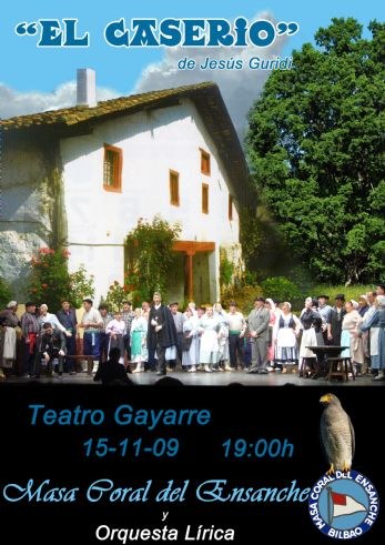 Oberenak Gayarren eskainiko den El Caserio Zarzuelan dantzatuko du
