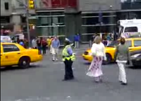 Polizia dantzan New Yorken Polizia dantzan New Yorken