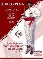 Portugaleteko ezpata-dantza Folklore Azokan estreinatuko da Portugaleteko ezpata-dantza Folklore Azokan estreinatuko da