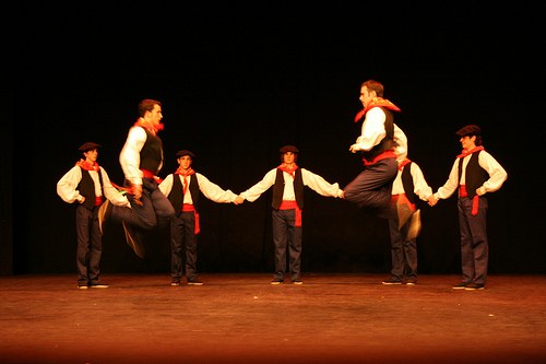 San Blas eguneko soka-dantza Iruñean