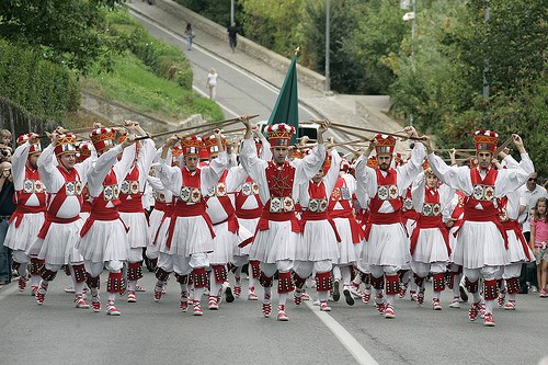 San Fermin Aldapakoaren dantzak bostgarrenez San Fermin Aldapakoaren dantzak bostgarrenez