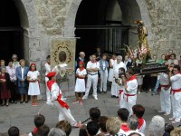 Deba San Roke ezpata-dantza 2002