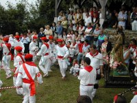 Deba San Roke ezpata-dantza 2002