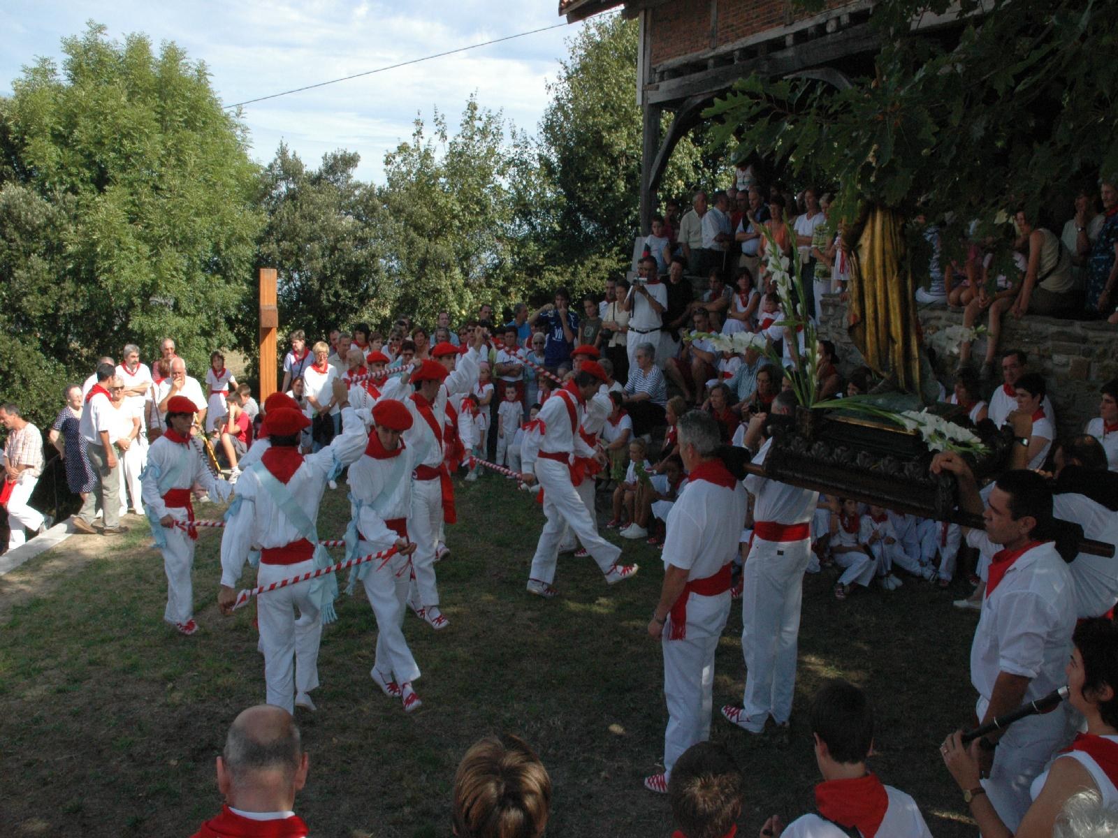 Deba San Roke ezpata-dantza 2004