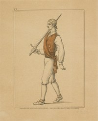 Obdulio Lopez de Uralde: Gipuzkoako dantzaria 01- Zaldibia
