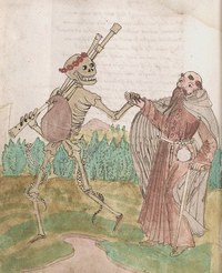 Vergänglichkeitsbuch 212 101v Totentanz r