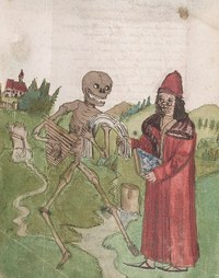 Vergänglichkeitsbuch 216 103v Totentanz r