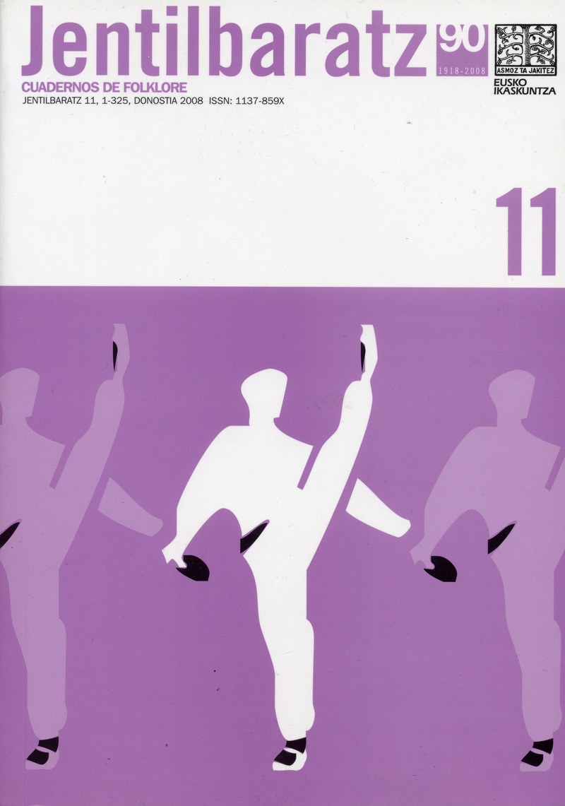 Jentilbaratz 11. Cuadernos de Folklore