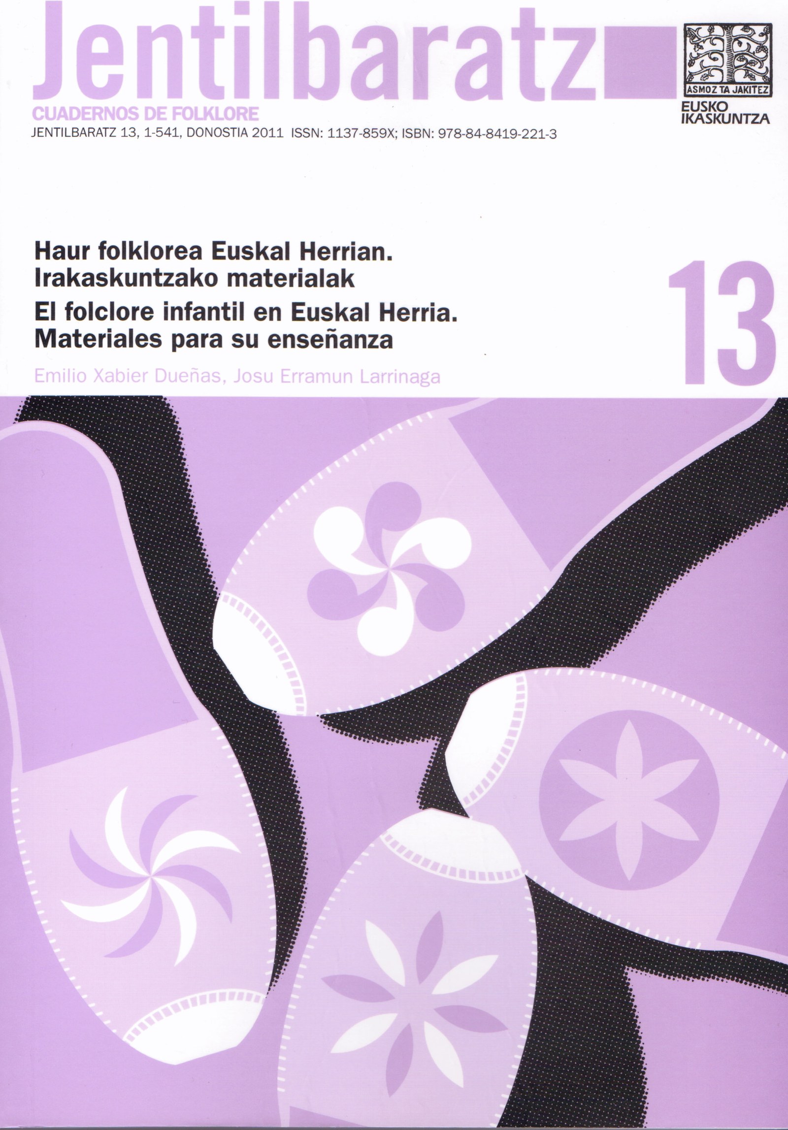 Haur folklorea Euskal Herrian. Irakaskuntzako materialak